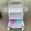 Hospital Steel Detachable Guardrail Treatment Trolley